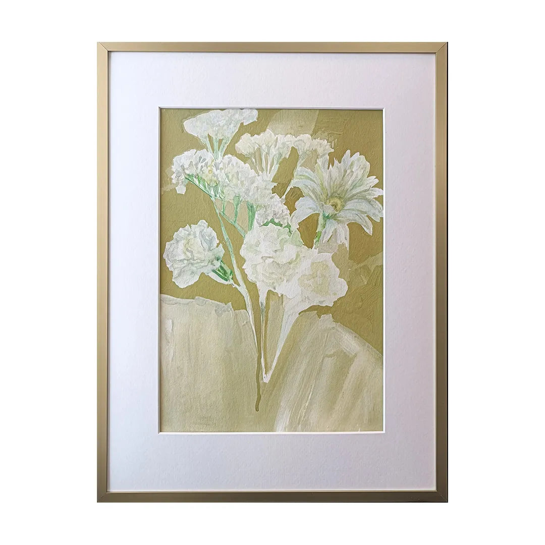 white and green flowers2